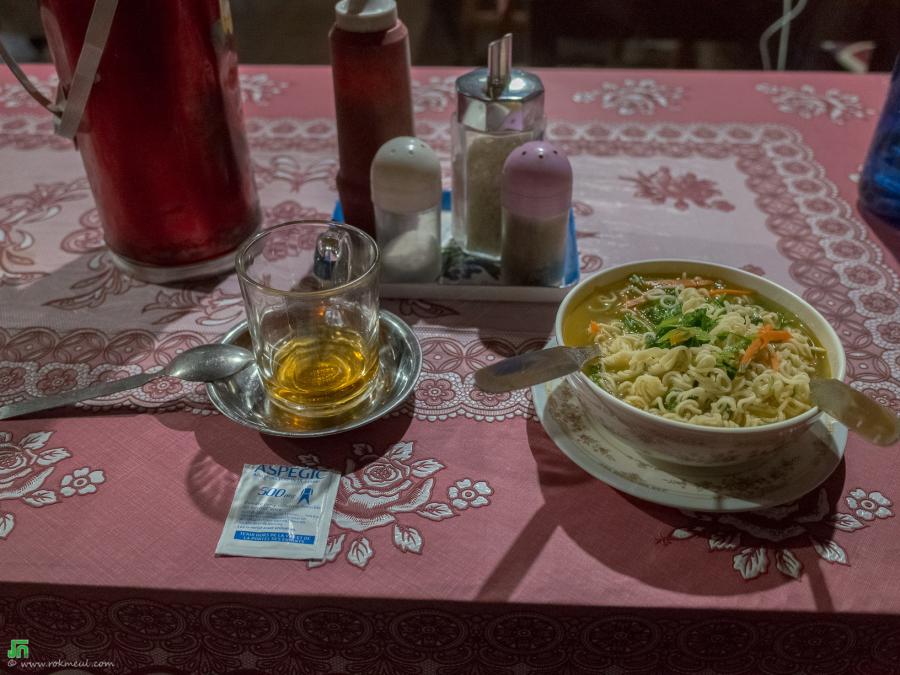 ហូបបាយល្ងាច នៅ Dragnag, ខ្ញុំលេបថ្នាំ ចាញ់ រយះកំពស់