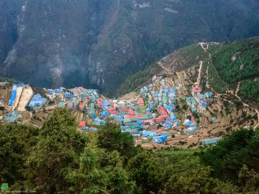Arrive Namche Bazar around 4pm, Monjo is about 2 hours walking from here.