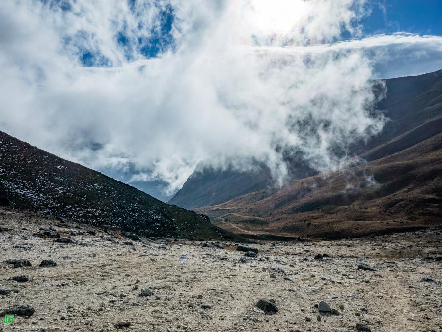 ចុះពី Cho La Pass ទៅ Dragnag